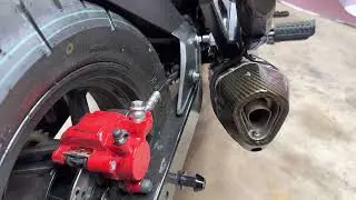 KP mini 150 Nibbi follow up and new muffler sound