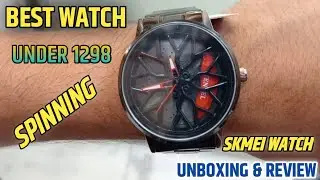 Распаковка и обзор часов Skmei Gyro Wheel Watch 🔥 Лучшие часы с валиком до 1300 фунтов стерлингов