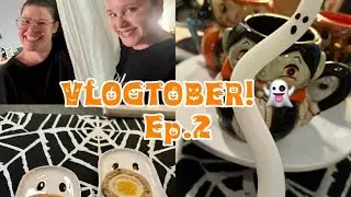 VLOGTOBER Ep. 2 Crafting and baking! 🎃👻