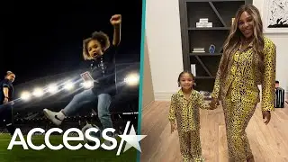 Serena Williams' 4-Year-Old Daughter Olympia Shows Off Impressive Soccer Skills