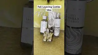 Fall layering combo idea!  #fragrance #perfume #fall #layering #perfumelayering #combination