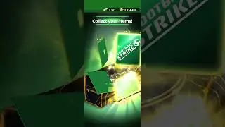 Football strike - OPEN VIP BAG WITH BIG VIP Rewards UPGRADE! #short  #rewards