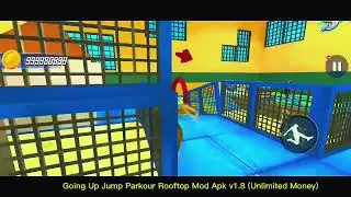 Going Up: Jump Parkour Rooftop MOD APK v1.8 (Unlimited Money & Unlocked All)🔥