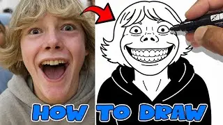 How to Draw 67 Kid ( SCP-067 )