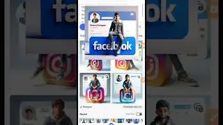 How To Create 3D Ai Social Media Image On Instagram | trending Social Media Profile #viralshorts