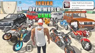 💥Indian open world game😱 INDIAN thief auto simulator 3D games New Update #shortvideo #gameplay #gta 