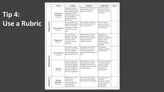 SLU Faculty Workshop: Providing Effective Feedback on Student Writing