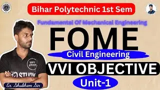 bihar polytechnic 1st semester fome vvi objective question|fome vvi objective question 1st sem|