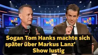 &bdquo;Wenn Hollywood seine Stimme erhebt: Tom Hanks verspottet Markus Lanz &ouml;ffentlich&ldquo;