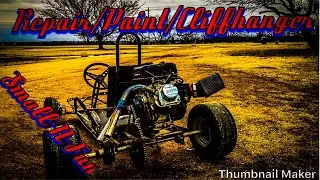 Kandy-Rat Repairs and Paint | #smallenginenation | gokarts minibikes
