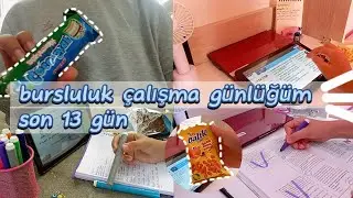 ders çalışma günlükleri#6(bursluluğa çalışalım)☘️🍏🐸#bursluluk