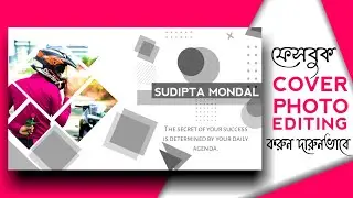 PROFESSIONAL FACEBOOK COVER PHOTO EDITING WITH PHONE | COVER PHOTO DESIGN
