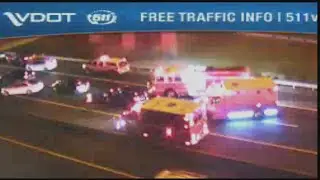 Multi-vehicle crash on I-664; Detour in place