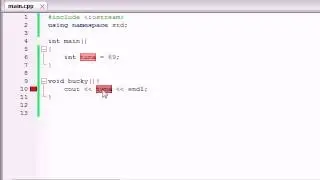 Buckys C++ Programming Tutorials   29   Unary Scope Resolution Operator