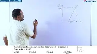 Germanium Diode Resistance Calculations Explained NEET 12th Physics Semiconductor Electronics