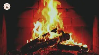 Crackling Fire ASMR 🔥 Fireplace Sounds for Deep Sleep, Relax & Anxiety Relief | Inner Peace