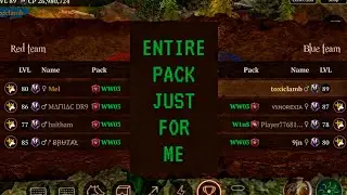The Wolf - inviting an entire pack on me was wild LOL 😆