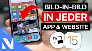 Bild-in-Bild (PiP) Funktion in JEDER App & Website verwenden! (iOS 14 & iOS 15) | Nils-Hendrik Welk