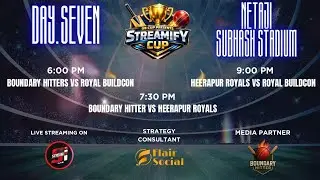 DAY 7 | DB CUP PRESENTS STREAMIFY CUP | SEASON 1 |