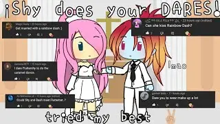 Shy Does Your DARES!!- Dare Video - Flutterdash - Gacha Life - Late - Cringe