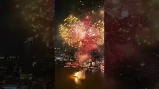 New years firework, Bangkok Thailand, 2023 #fireworks #new years #2023 #vocation #bangkok