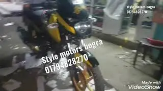 style motors new Modified  bike with striker