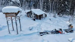 Off-Grid Alaska: Winter Trapping & Trail Breaking |EP18|