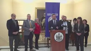 Maine state lawmakers at odds on day one of session