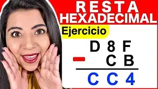 RESTA HEXADECIMAL - Ejercicio #7