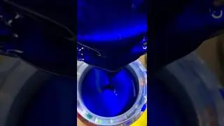 The favorite one: SEDUCTIVE BLUE 🔵🥵 #tropicalglitz #blue #custompaint #car #motorcycle