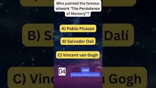 Unveiling Iconic Artworks: Journey Through Timeless Masterpieces! #artwork #quiz