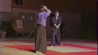 Nihon Budo Watanabe Ryu - démonstration de ken-jitsu (Gen ryu no kata)