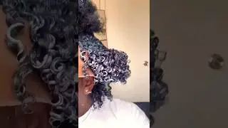 Black Men Curly Hair Routine #blackmenhair #2023 #naturalhairjourney