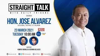 Straight Talk with Daily Tribune featuring Gov. Jose Alvarez