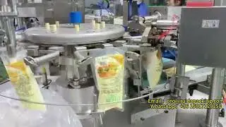 Liquid Premade Pouch Packing Machine