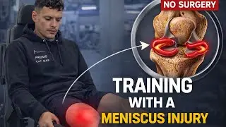 Training With a Meniscus Injury (No Surgery) | Rehab Leg Workout, Mindset & Nutrition Vlog