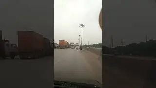 #m9motorway #karachi #trucks #trailer #containers #traffic #trafficjam