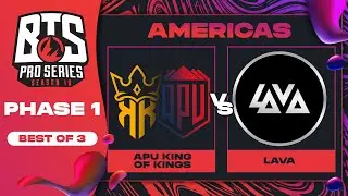 APU Kings vs Lava Game 1 - BTS Pro Series 10 AM: Phase 1 w/ rkryptic & neph