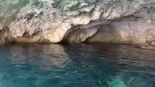 Sea Cave of Papanikolis South of Heraklion in Crete