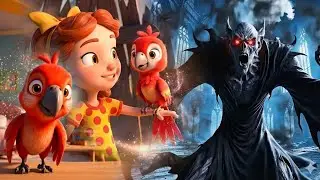 The Prisoned Witch Pixar Styled 3D Cartoons #Magic #Fantasy #Adventure