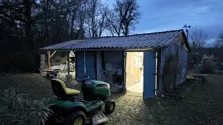 The Small Barn Workshop Build is Progressing Nicely.