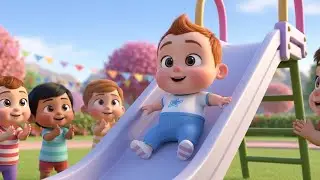 Play Park Learning 🛝🎶 Fun Learning Song for Kids | Outdoor ABC & Numbers