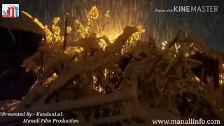 Manali fully snowfall 2020