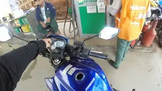 M&Eacute;DIA DE CONSUMO NO ETANOL - YAMAHA FAZER 150 - MINHA OPINI&Atilde;O SE COMPENSA OU N&Atilde;O USAR ETANOL