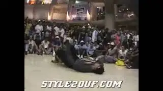 The Legendary B-Boy Bruce On Fire At Place De La Rotonde (2002)