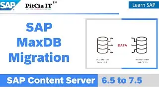 SAP MaxDB Data Migration | Backup & Restore | SAP Content Server 6.5 to 7.5 | Part 7