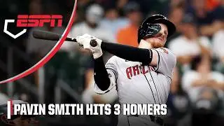 Pavin Smith SMACKS 3 HOME RUNS 💪 | ESPN MLB