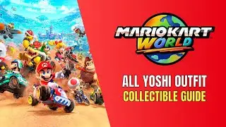 Mario Kart World All Yoshi Outfit Location