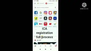 How to Register on ICA smart services