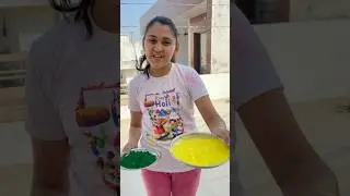 Aarvi Ne Kon Sa Colour Liya🤔🤗#shorts (@aarvishanvikimasti )